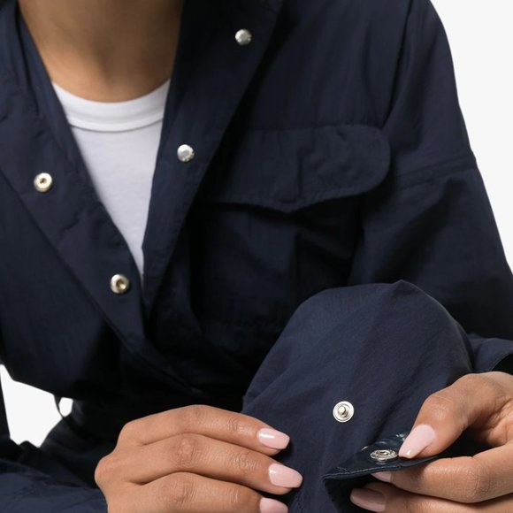 Moncler belted long-sleeve jumpsuit - Picture 4 of 4